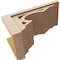 Ekena Millwork 12"W x 24"D x 12"H Wide Sheridan Rough Cedar Woodgrain TimberThane Corbel, Primed Tan CORUR12X24X12SHERCPR - alternate 3